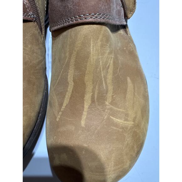 Brand New Clarks Women's Size 7.5 Dark Tan Brown Clogs Booties Boots - Picture 9 of 10